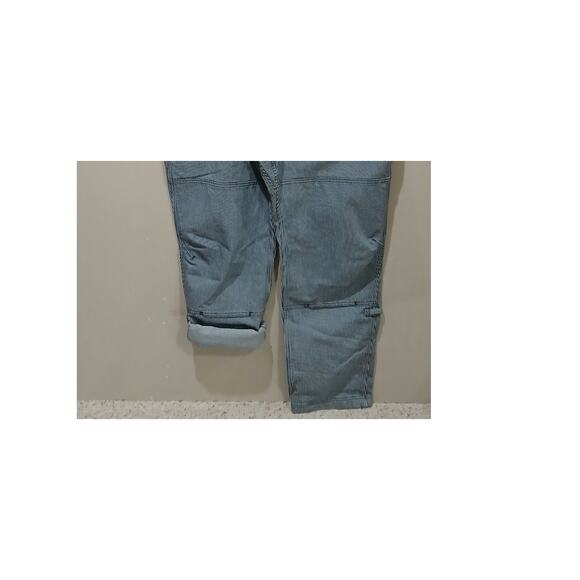 Duluth Rootstock Gardening Overalls Womens Large 31 Striped Utility Workwear - Picture 4 of 10